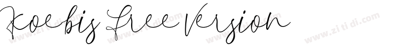 Koebis Free Version字体转换